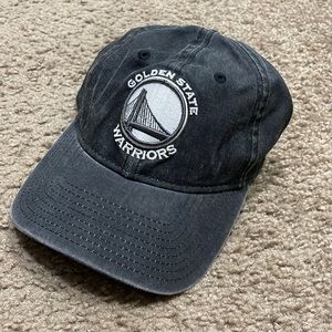 New Era Distressed Denim Golden State Warriors Baseball Cap